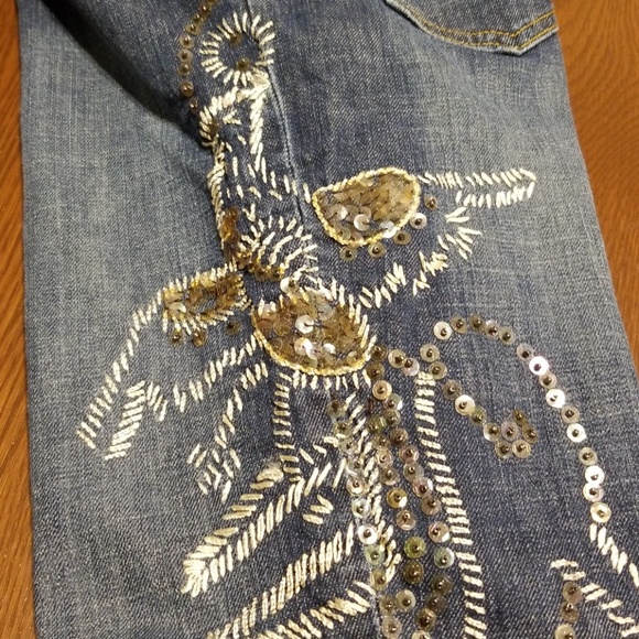 Dorothee bis native american beaded jean N119:6:41 - Picture 5 of 8